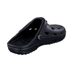 Duflex Clogs schwarz seitlich