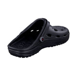 Duflex Clogs schwarz seitlich