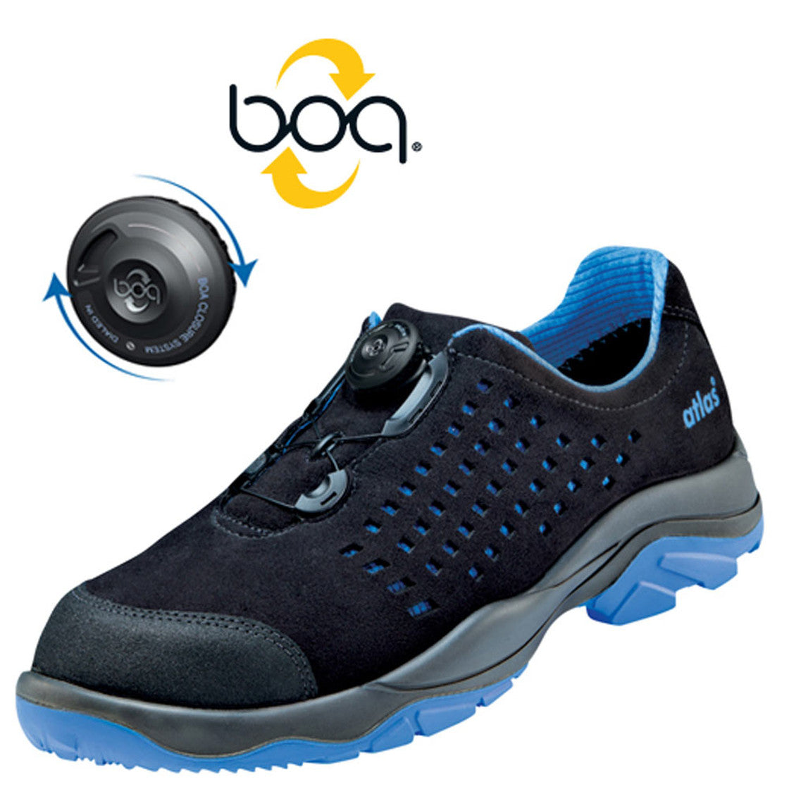Atlas Sicherheitsschuhe S1P SL 9405 XP BOA blue ESD