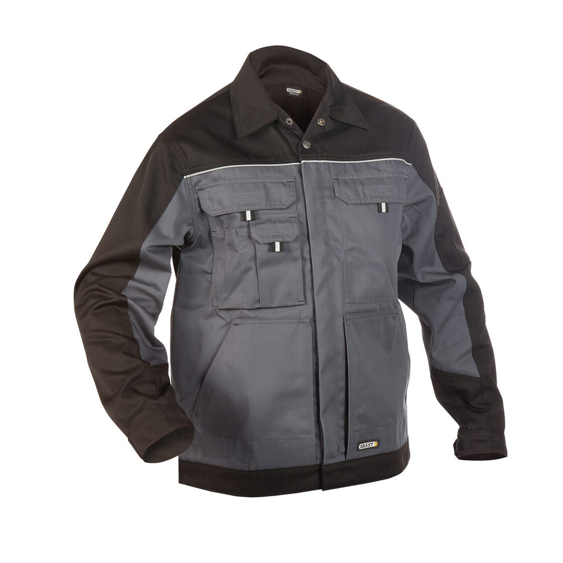DASSY zweifarbige Arbeitsjacke LUGANO 300g/m²