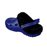 Duflex Clogs Winter navy mit schwarzem Innenfutter