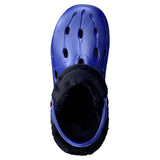 Duflex Clogs Winter navy mit schwarzem Innenfutter