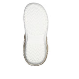 Duflex Clogs Winter weiss mit naturfarbenem Innenfutter