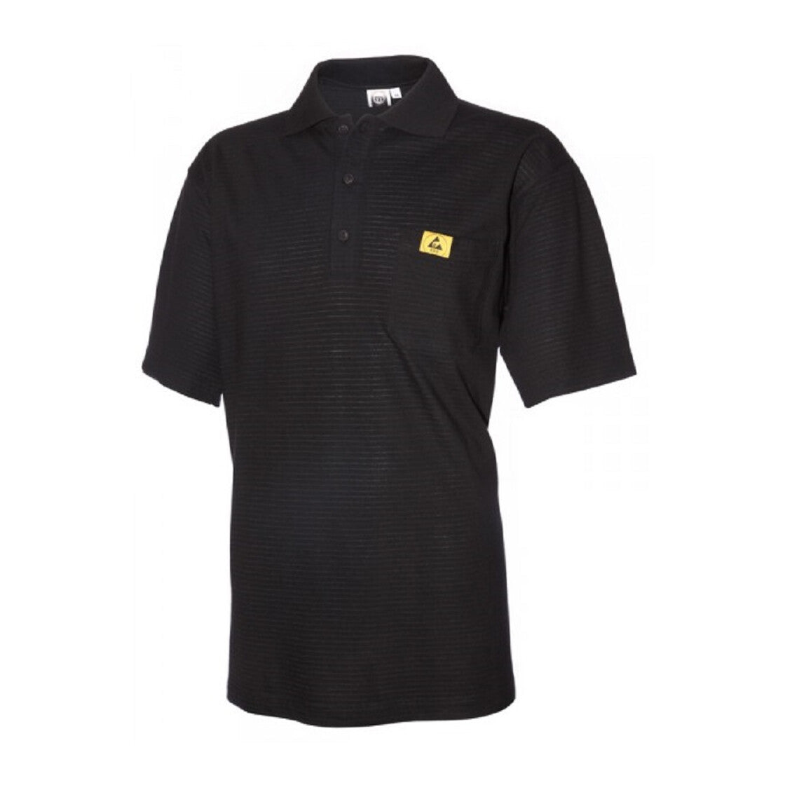MIMOZA ESD Poloshirt schwarz