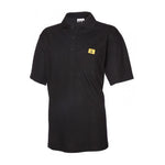 MIMOZA ESD Poloshirt schwarz