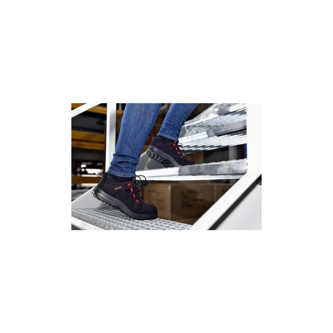 Baak Sicherheitssandalen Damen S1 Sue2 SRC ESD
