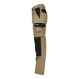 DASSY Arbeitshose BOSTON zweifarbig mit Kniepoltertaschen 245g/m²