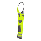 DASSY Warnschutz Latzhose TOULOUSE mit Kniepolstertaschen