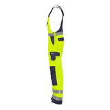 DASSY Warnschutz Latzhose TOULOUSE mit Kniepolstertaschen
