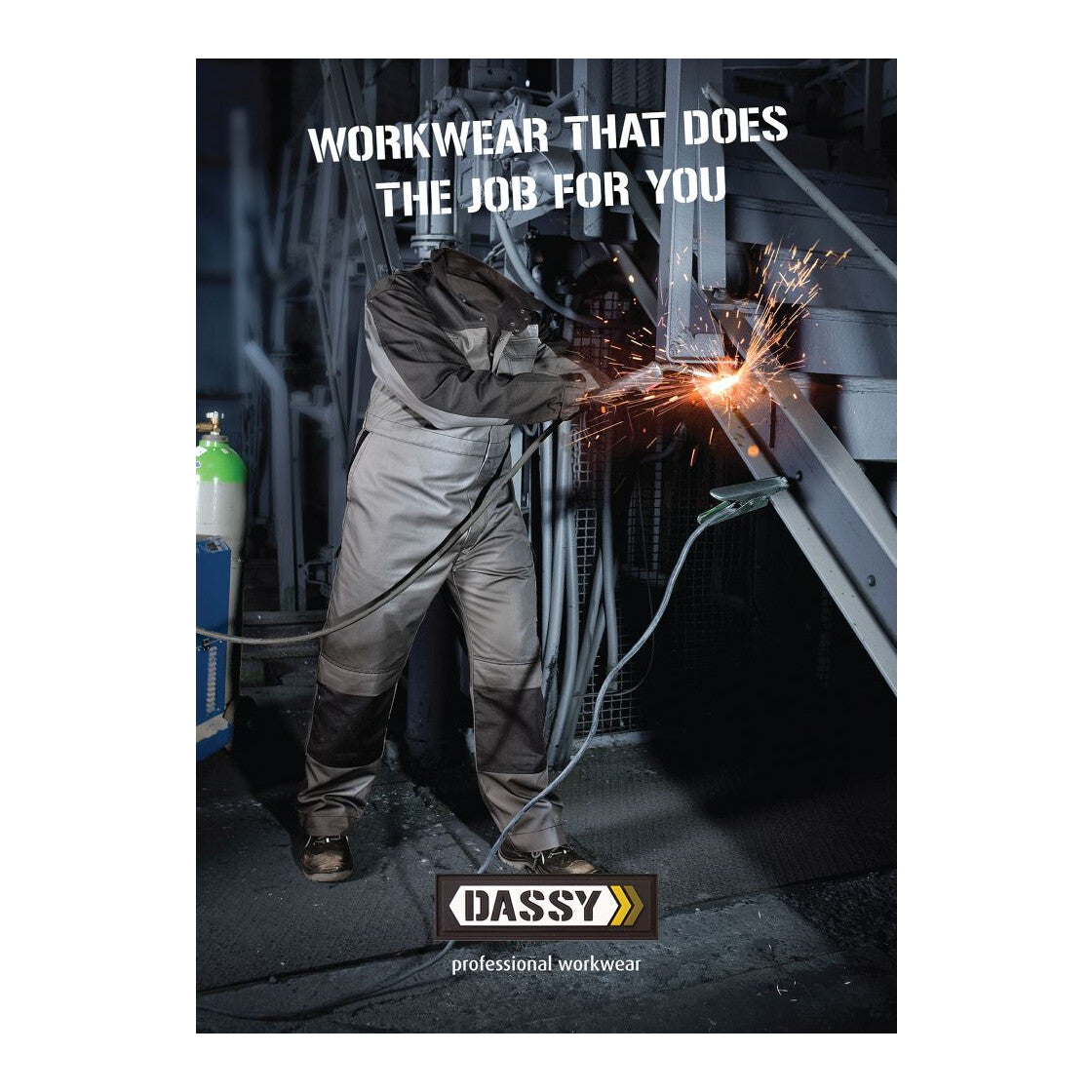 DASSY Multinorm Overall NIORT mit Kniepolstertaschen