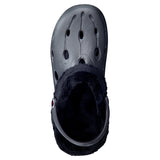 Duflex Clogs Winter schwarz mit schwarzem Innenfutter