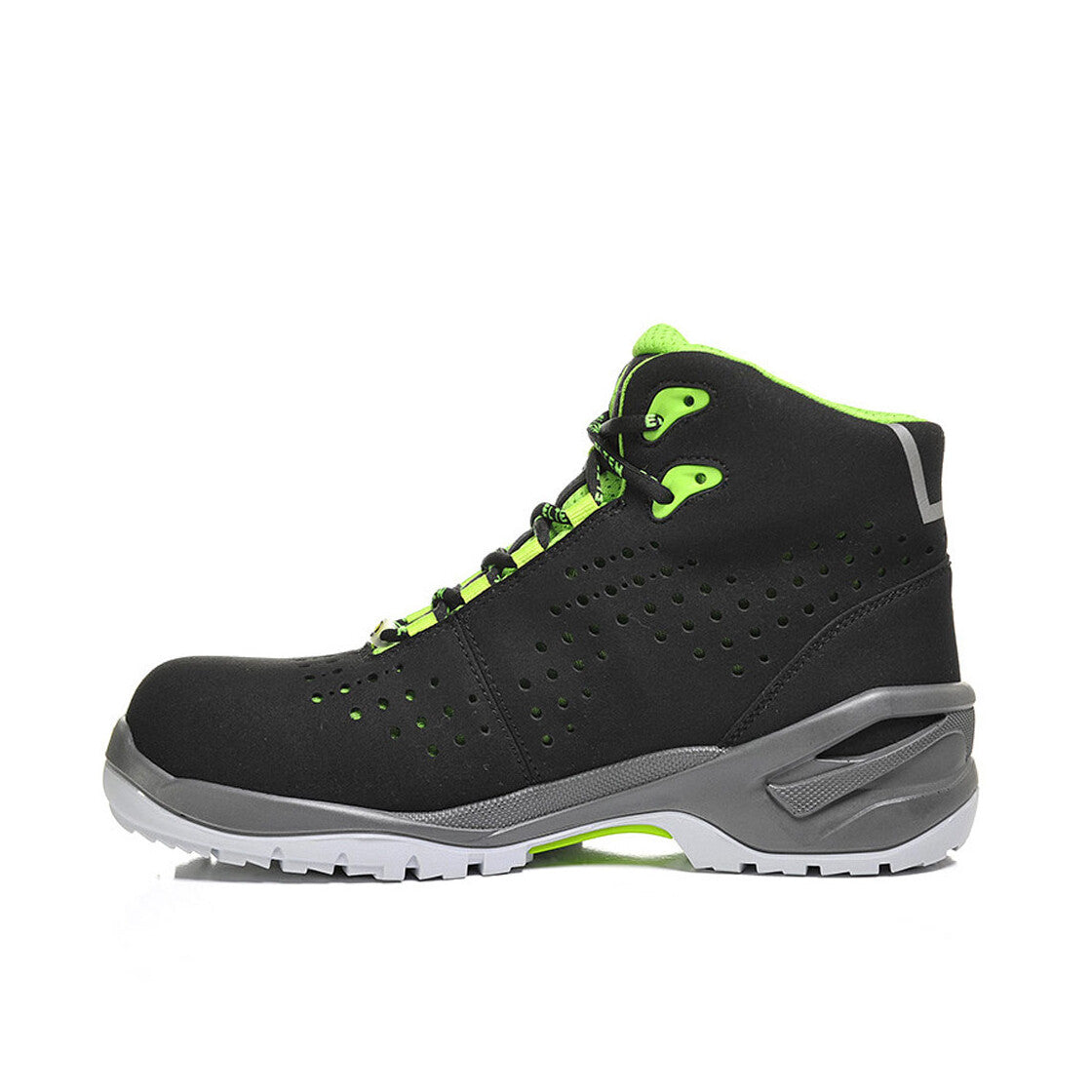 ELTEN Sicherheitsstiefel S1P Impulse green mid ESD