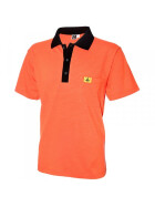 MIMOZA ESD Poloshirt orange-schwarz L