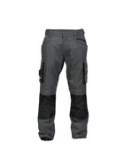 DASSY Workwear Bundhose mit Kniepolstertaschen NOVA grau-schwarz 48 STANDARD