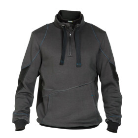 DASSY Sweatshirt STELLAR grau-schwarz L